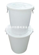 供應塑膠大白桶 塑膠化工桶 塑膠垃圾桶（帶蓋） 塑膠水桶（圖片）生産廠家