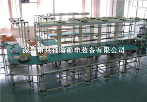 供應U型精益管流水線 工作台 拉線（圖片）生産廠家